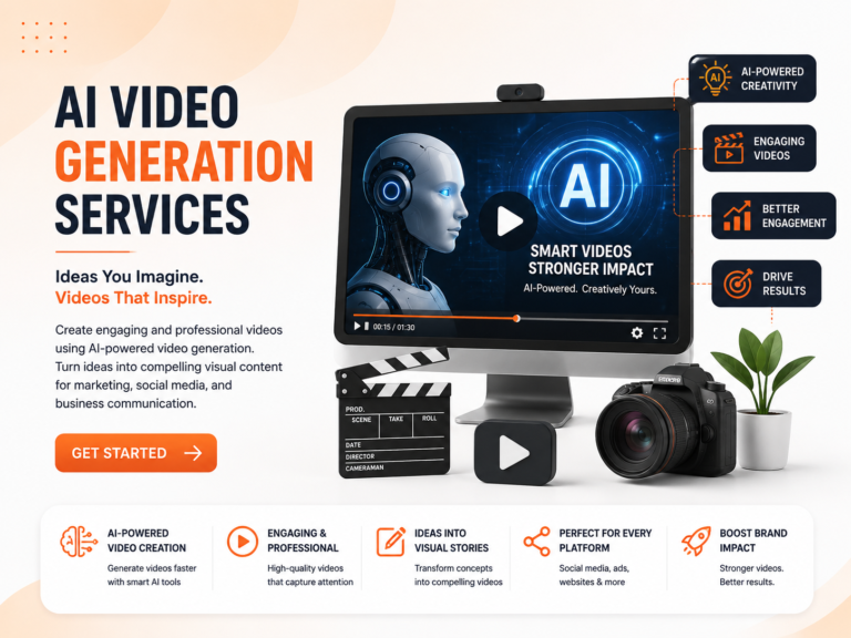AI Video Generation Services by Digital India Biz for professional marketing videos
