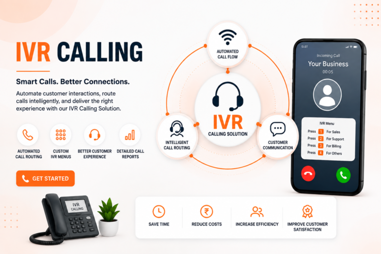 IVR Calling Services for automated call routing and customer communication