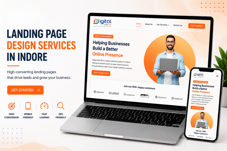 Landing Page Design Services in Indore