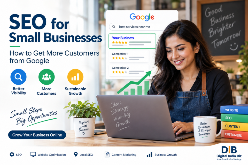 SEO for Small Businesses: Get More Customers from Google